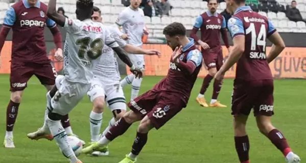 Trabzonspor- Konyaspor 3 puanı 90+10’da aldı!