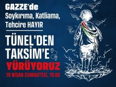 CHP, Gazze için Tünel’den Taksim’e yürüyecek
