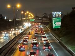 İstanbul çıkışında deprem yoğunluğu…