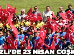 Denizli’de 23 Nisan coşkusu…
