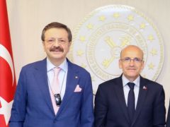 TOBB Başkanı Hisarcıklıoğlu’ndan Şimşek’e yanıt: “Her işletmenin, her fabrikanın kapısına vergi memuru