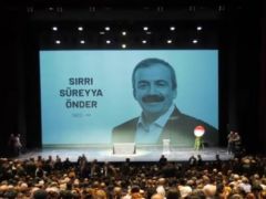 İlk tören AKM’de… Sırrı Süreyya Önder son yolculuğuna uğurlanıyor