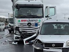 Avcılar’da zincirleme trafik kazası!