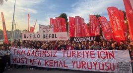 “Tam Bağımsız Türkiye İçin Mustafa Kemal Yürüyüşü”