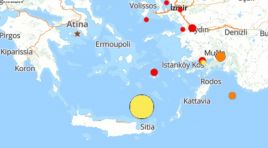 Ege Denizi’nde 6 büyüklüğünde deprem!