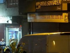 Kağıthane’de iş yerine patlayıcı madde atıldı