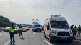 Kuzey Marmara Otoyolu’nda zincirleme kaza!