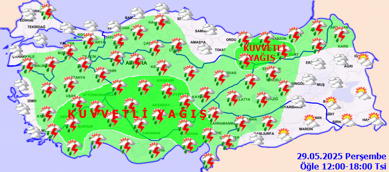 Meteoroloji’den çok sayıda il için uyarı