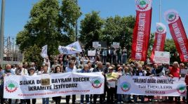 Emekliler, “İlk seçimde karanlık düzeni değiştireceğiz”