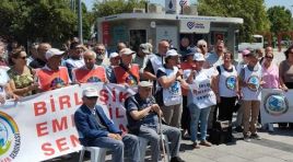 Emekliler, “Krizi biz yaratmadık, faturasını da biz ödemek istemiyoruz”