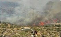 Manisa’da yangınla ilgili 1 kişi tutuklandı