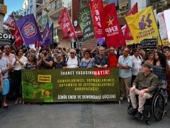 “Talan yasası” olarak anılan zeytinliklerin madene açacak olan torba kanun teklifine tepki