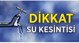 İstanbul’da üç ilçede 12 saatlik su kesintisi!