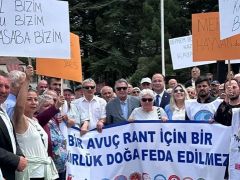 Niksarlılar dan maden projesine tepki!
