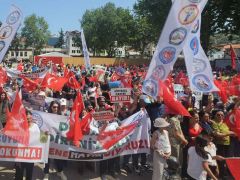 Tokat’ta ‘madene hayır’ mitingi