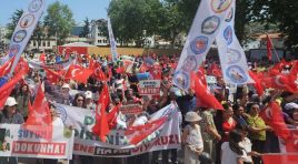Tokat’ta ‘madene hayır’ mitingi