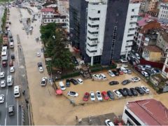 Trabzon’da sel felaketi!