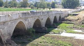 Tunca Nehri’nde su akışı durdu…