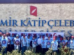 Katip Çelebi Üniversitesi işçileri grevde….