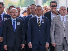 TBMM’de cenaze töreninde, Özel ile Kılıçdaroğlu yan yana …