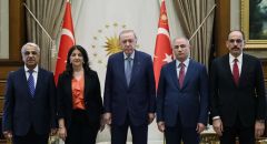 Saray’da Erdoğan-DEM Parti heyeti zirvesi