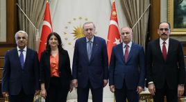 Saray’da Erdoğan-DEM Parti heyeti zirvesi
