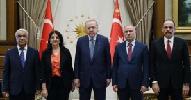 Saray’da Erdoğan-DEM Parti heyeti zirvesi