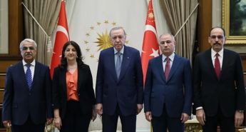 Saray’da Erdoğan-DEM Parti heyeti zirvesi