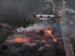 Çeşme’deki yangın kontrol altına alındı