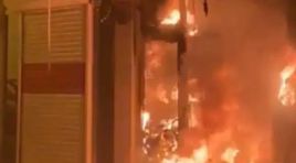 Adıyaman’da giyim mağazasına molotoflu saldırı