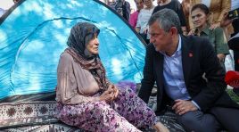 Özel, Sındırgı’da depremzedelerle bir araya geldi
