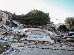 Balıkesir’de yıkılan binanın sahibi ve müteahhit gözaltına alındı…