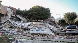 Balıkesir’de yıkılan binanın sahibi ve müteahhit gözaltına alındı…
