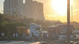 İstanbul TEM Otoyolu’nda feci kaza!