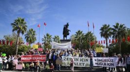 Zeytinliklerini ve köylerini savunan İkizköylüler, mücadele çağrısı yaptı…