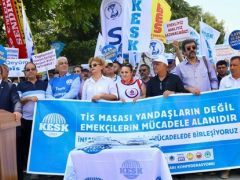 Kamu emekçileri, “Sefalete teslim olmayacağız”