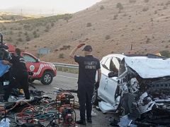 Malatya-Ankara karayolunda trafik faciası!