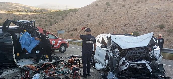 Malatya-Ankara karayolunda trafik faciası!