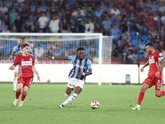 Trabzonspor’-Antalyaspor’u 1-0 mağlup etti