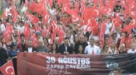Beşiktaş’ta 30 Ağustos yürüyüşü…