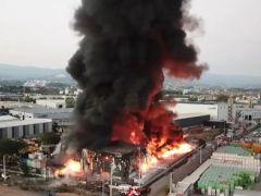 Kocaeli’de korkutan yangın!
