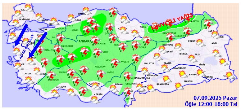 Meteoroloji’den çok sayıda il için uyarı!