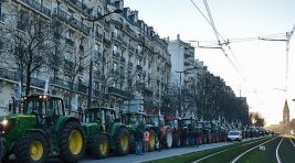 Fransa’da çiftçiler eylemde