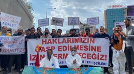 TPI Kompozit işçileri, dilenci değiliz, hakkımızı arıyoruz