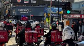 Van’da MOTOKURYELER KONTAK KAPATTI