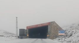 Van’da kar yağışı …