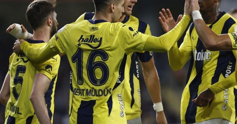 Fenerbahçe-Çaykur Rizespor’u 5-2 mağlup etti