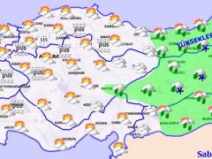 Meteoroloji’den üç il için sarı kodlu uyarı
