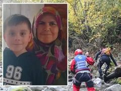 Kastamonu’da kaybolan anne ve oğulun cansız bedenine ulaşıldı