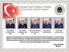 MSB’den resmi açıklama, Düşen kargo uçağında 20 personel şehit oldu!